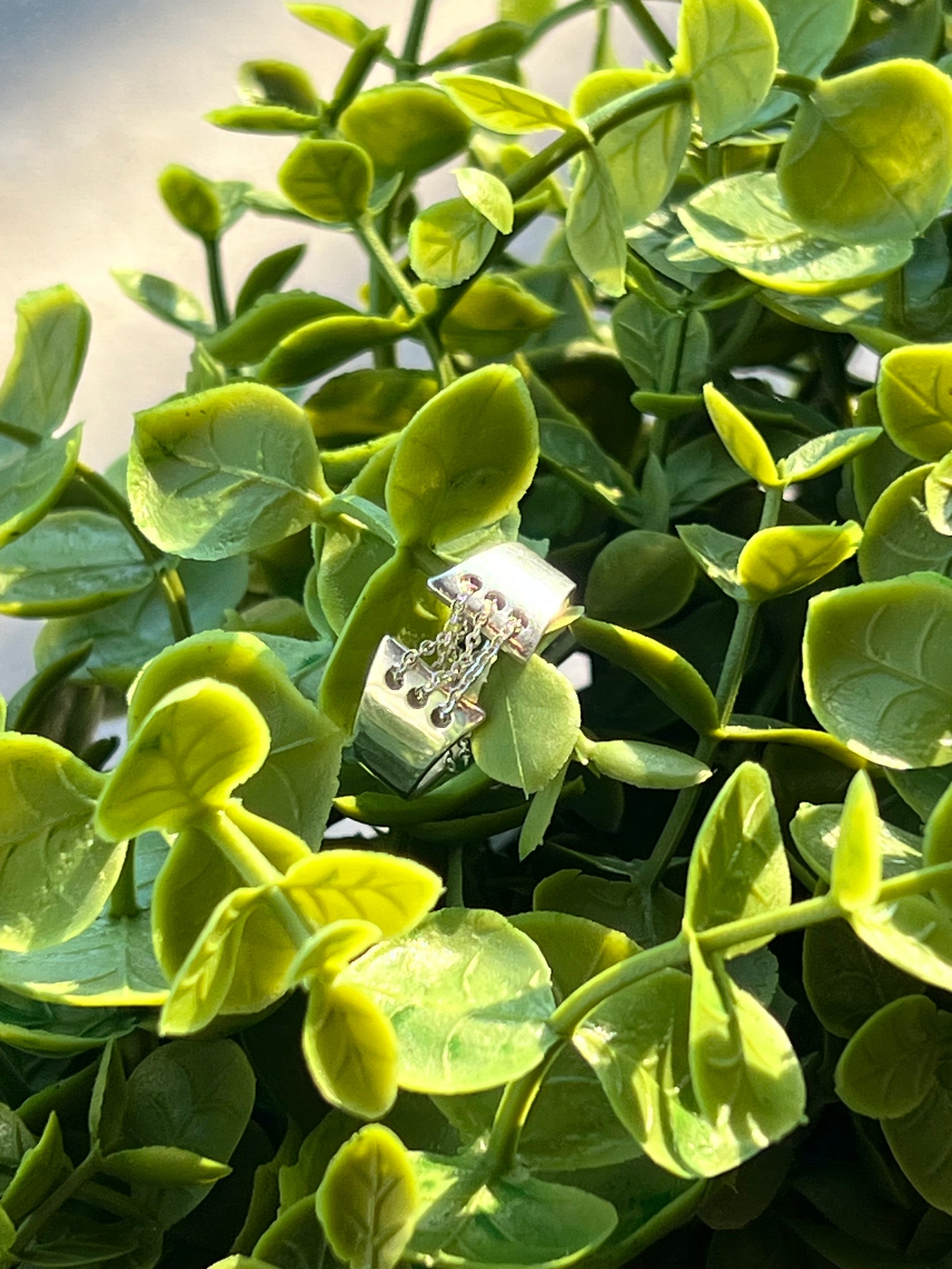 Corset Ring | Sterling Silver Novelty Statement Ring